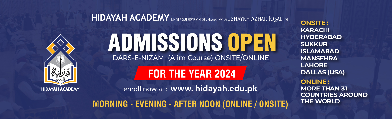 Hidayah Academy Admission 2024